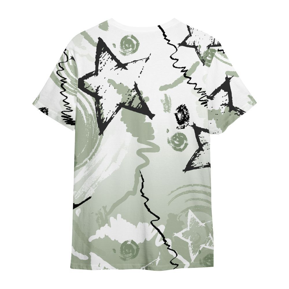 Shirt To Match Seafoam Sail 4s - Grind Shine Later Drip All Over Print