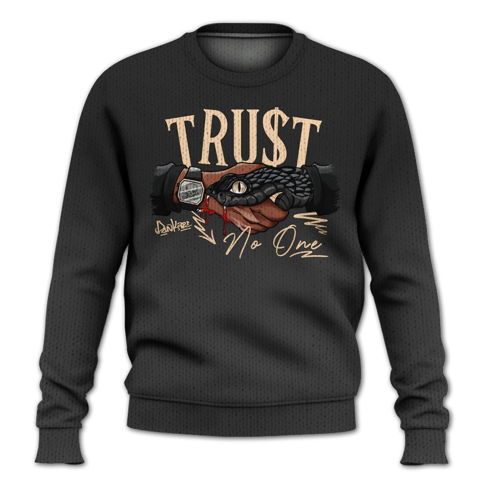 Knitted Sweater To Match Kobe 9 EM Mambacita - Snake Trust No One Drip