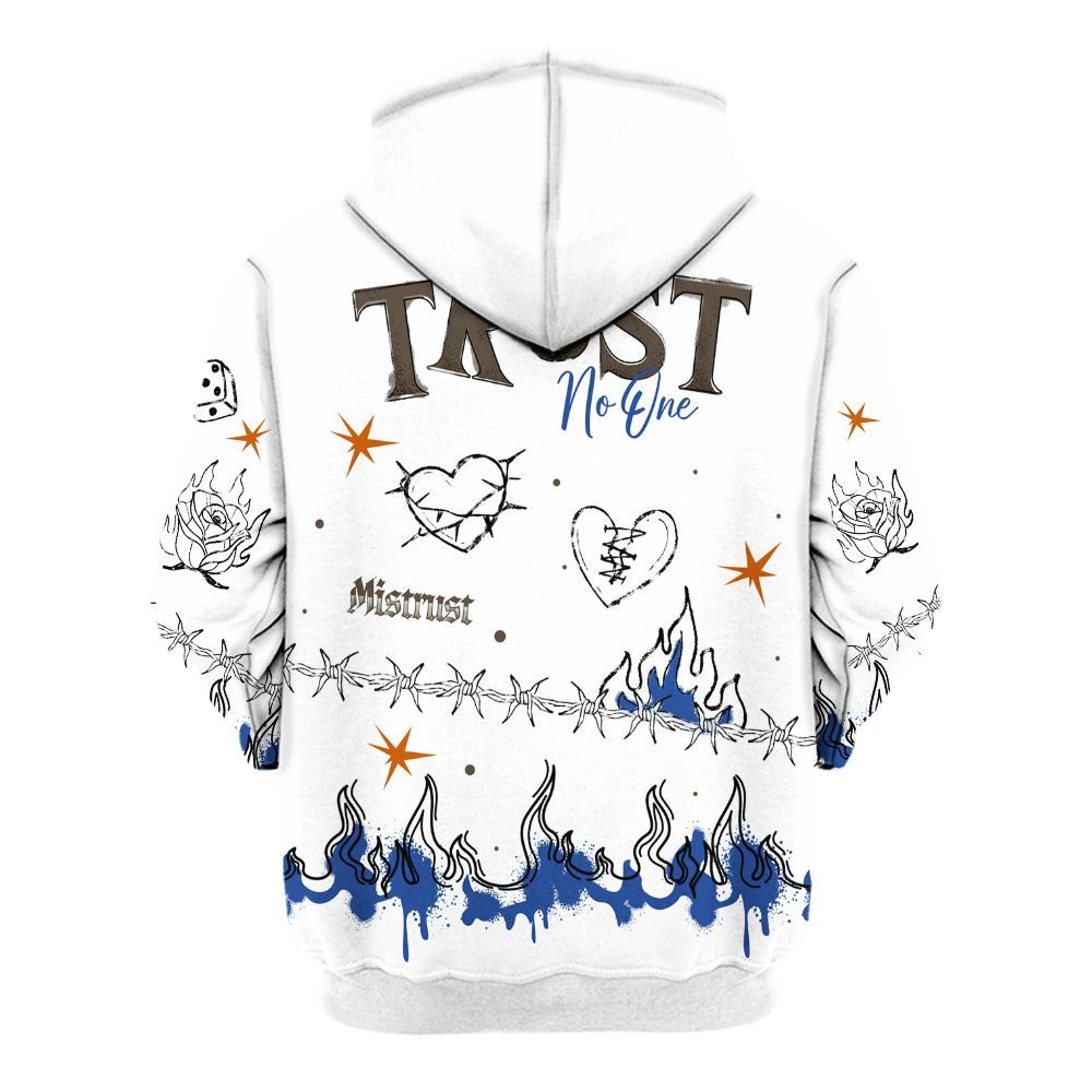 Hoodie To Match Palermo GS League - Trust No One Snake-Bite Doodle Crayon All Over Print