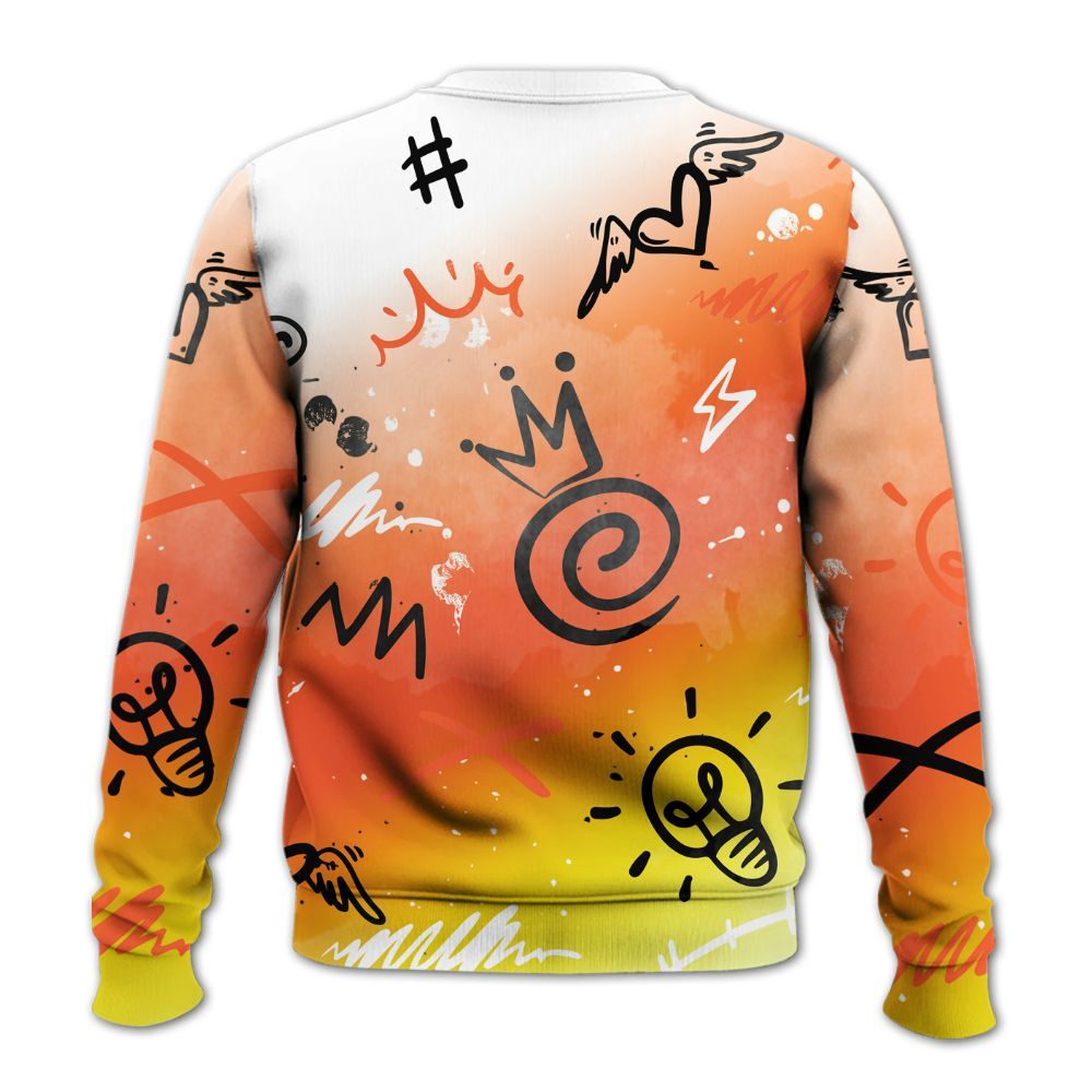 Sweatshirt To Match Dunk High Candy Corn - Drip Been Di2ferent All Over Print