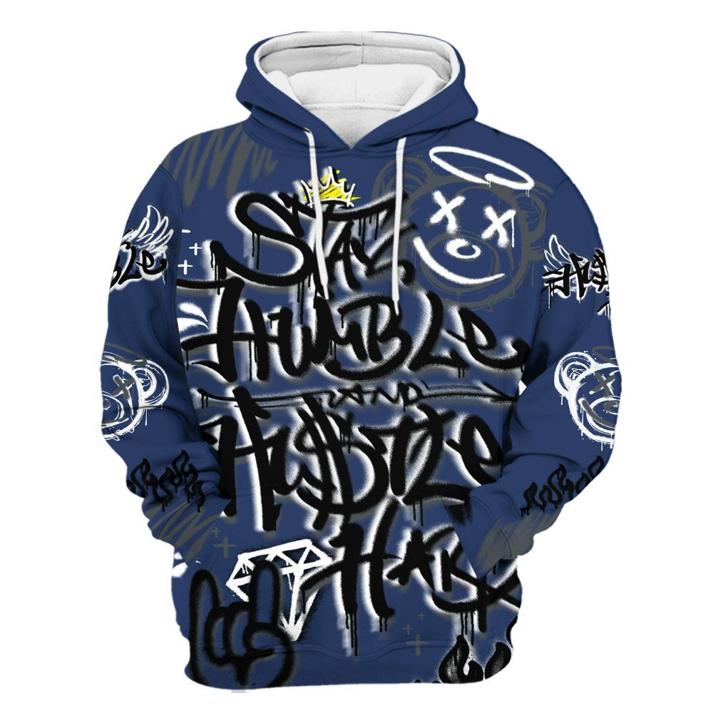 Hoodie To Match Retro Flint 13s - Humble Drip Streetwear Graffity All Over Print
