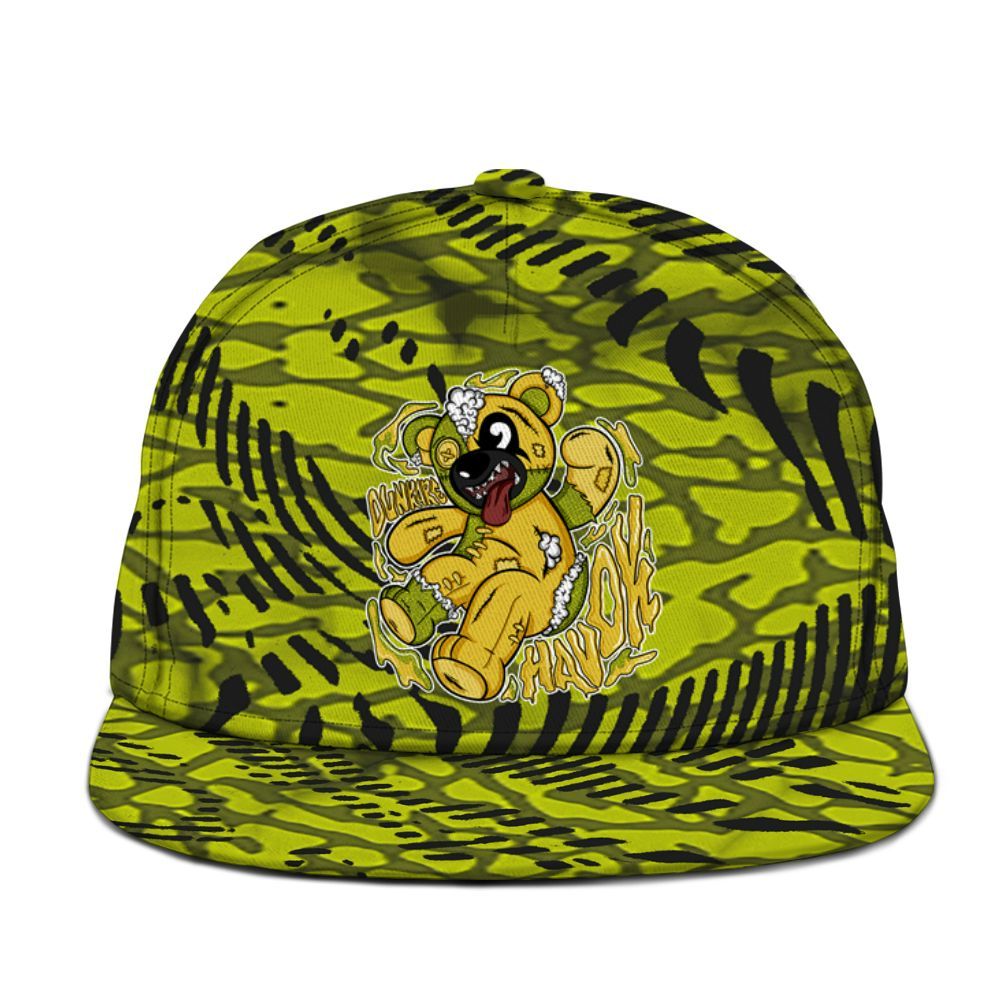 Snapback To Match Dunk Low QS Halloween Skull - Havok Bear Graphic