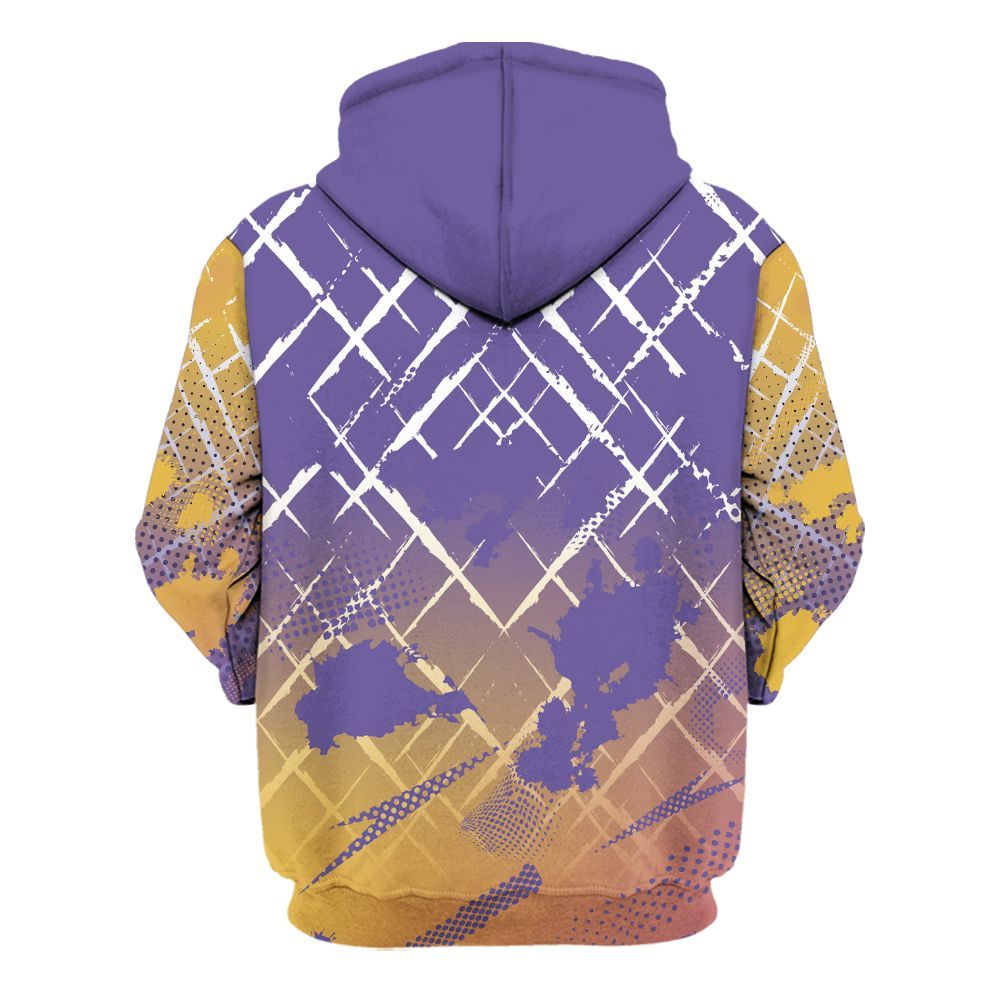 Hoodie To Match Book Sunset 1s - Halftone Stand Business Dripping All Over Print