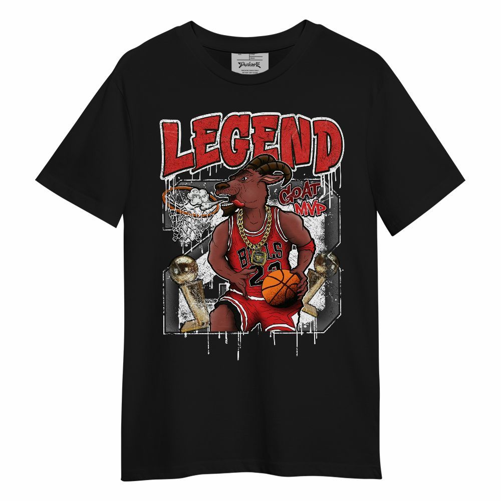 Shirt To Match Low Bred 11s - 23 Goat JD Graphic
