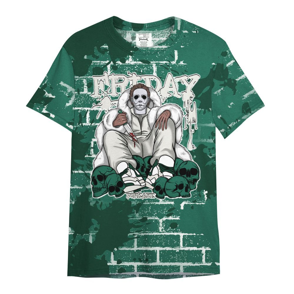 Shirt To Match Oxidized Green 4s - Friday Brick All Over Print