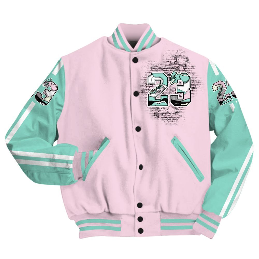 Varsity Jacket To Match Retro Easter 5s - Custom Name Number 23 5s All Over Print