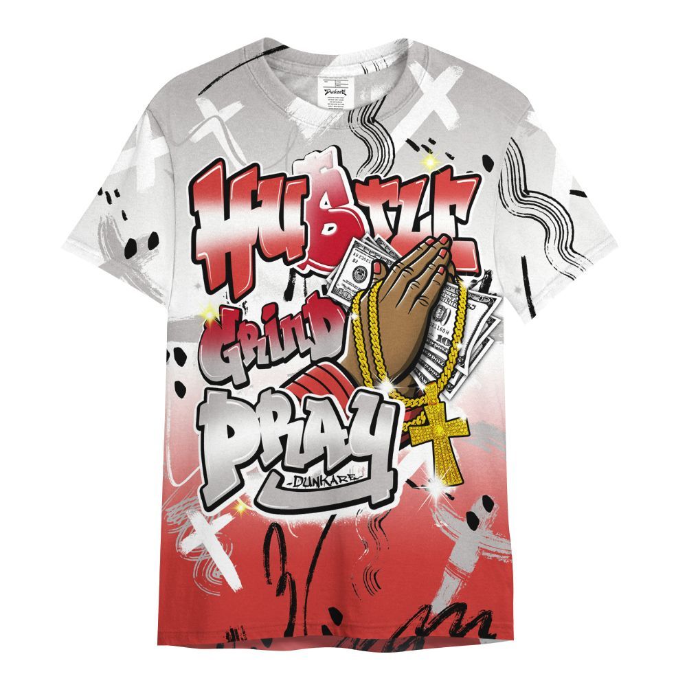 Shirt To Match Scoot Zeros ODD City - Money Hustle Grind Pray All Over Print