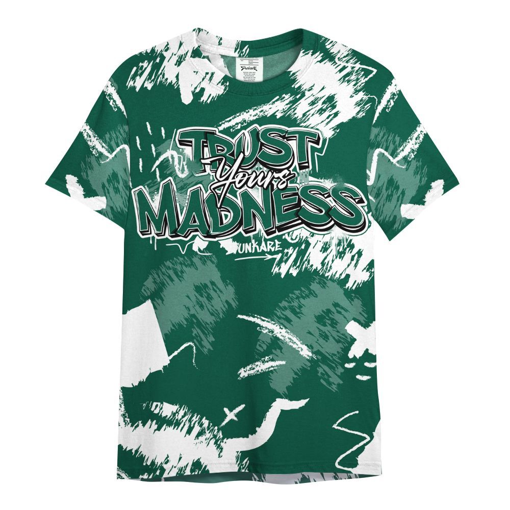Shirt To Match Oxidized Green 4s - Trust Your Madness Retro All Over Print