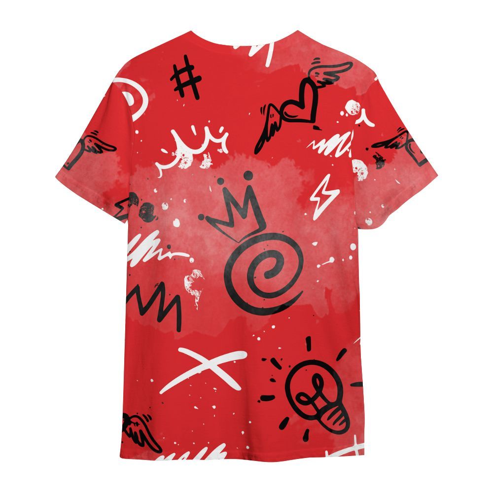 Shirt To Match Chile Red 9s - Drip Been Di2ferent All Over Print