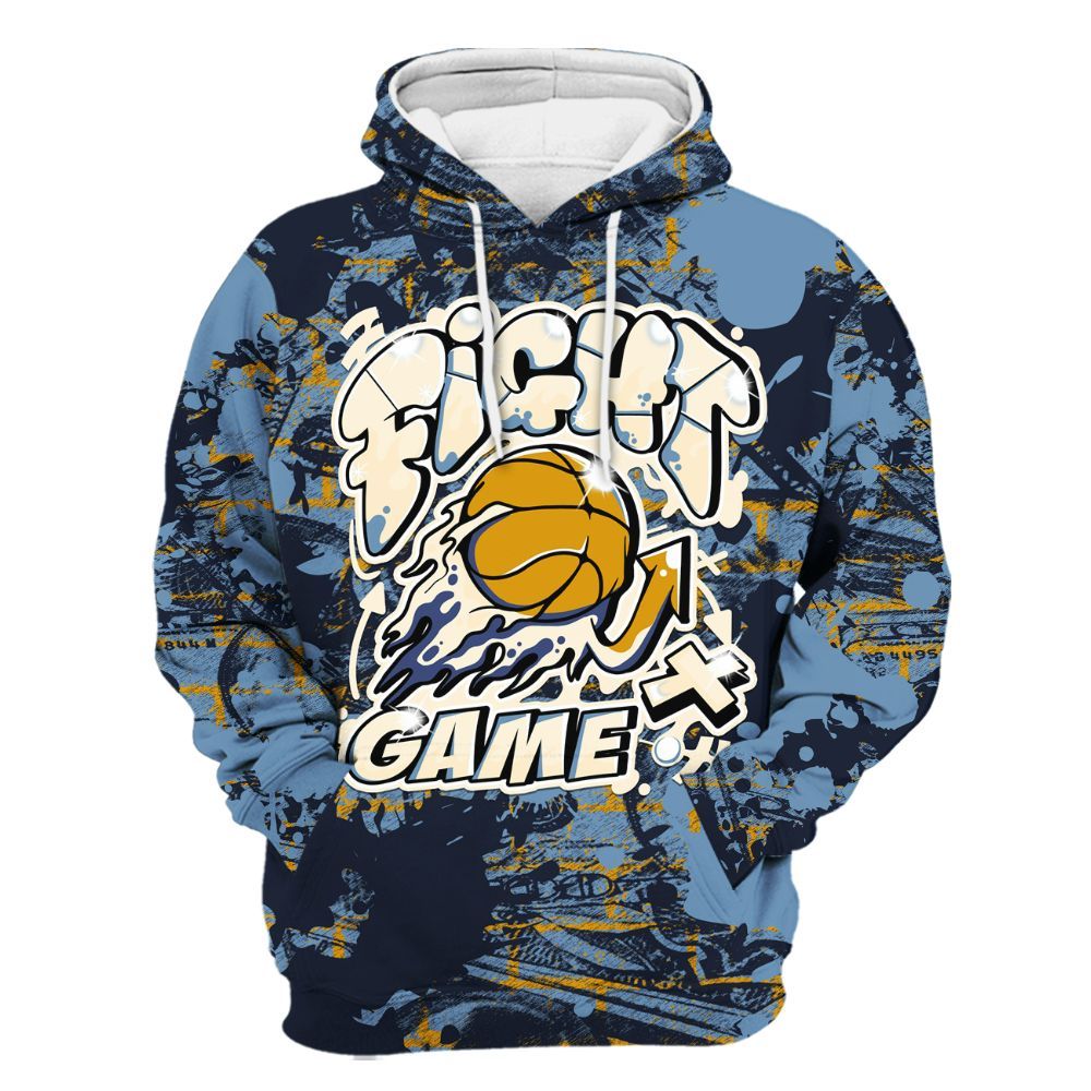 Hoodie To Match High OG First In Flight 1s - Fighter Games Graphic Street Art All Over Print