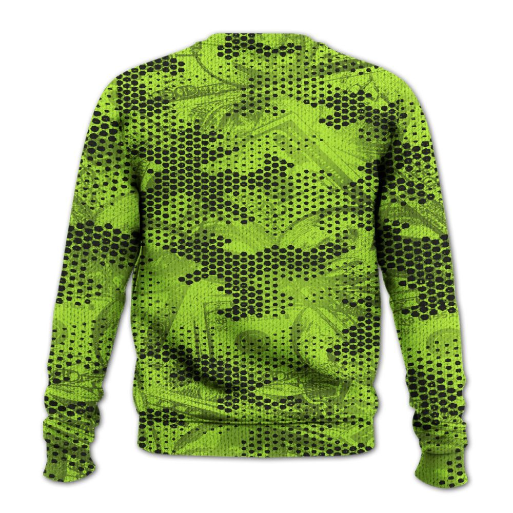 Knitted Sweater To Match Air Force 1 Low Dance Volt - Loot Bear