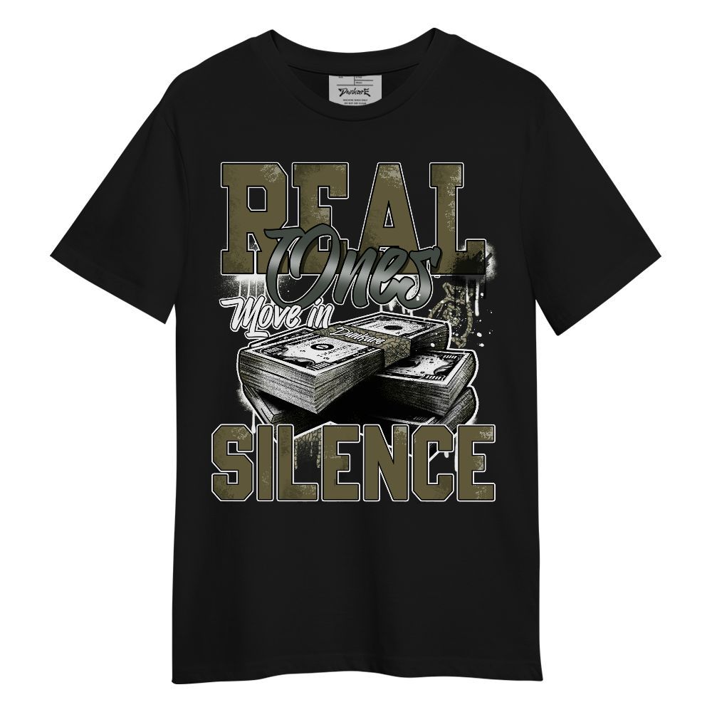 Shirt To Match Retro Family Affair 3s - Move In Silence Money Graphic