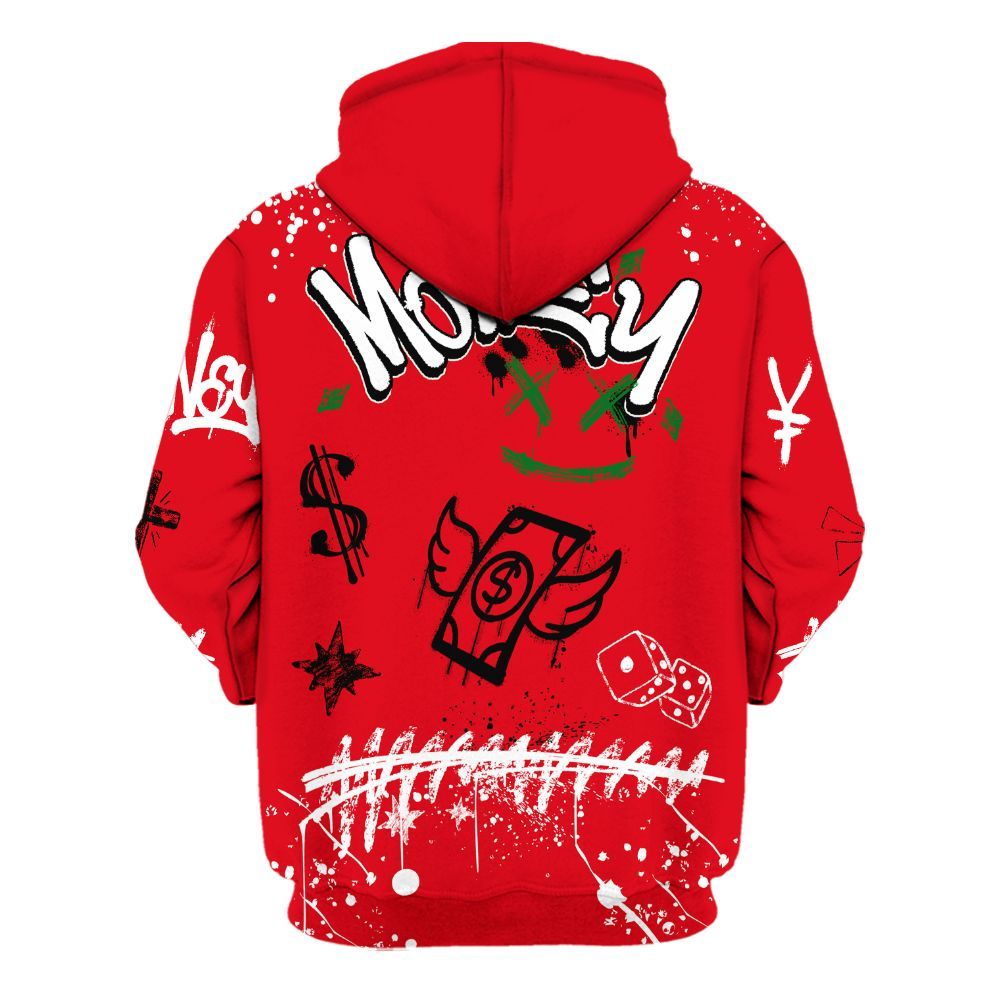 Hoodie To Match Chicago 13s - Everybody Paid In Full Crayon All Over Print