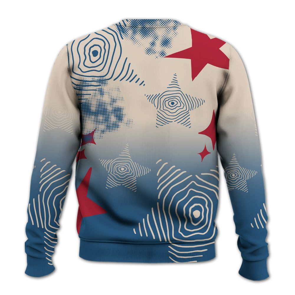 Sweatshirt To Match Rare Air 3s - Sneakerz Girlz Unique Starz All Over Print