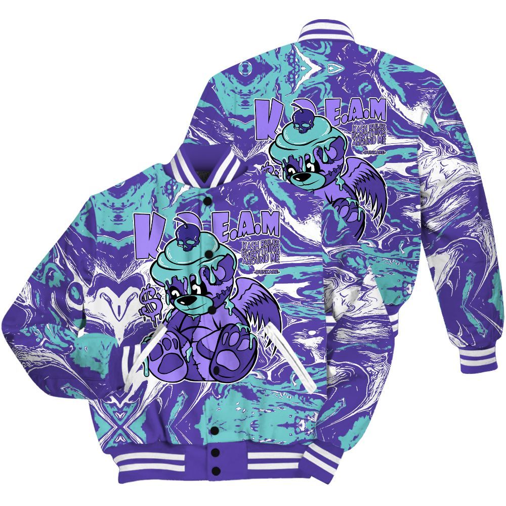 Varsity Jacket To Match Low Hornets 1s Shirt - Loot Bear Liquid All Over Print