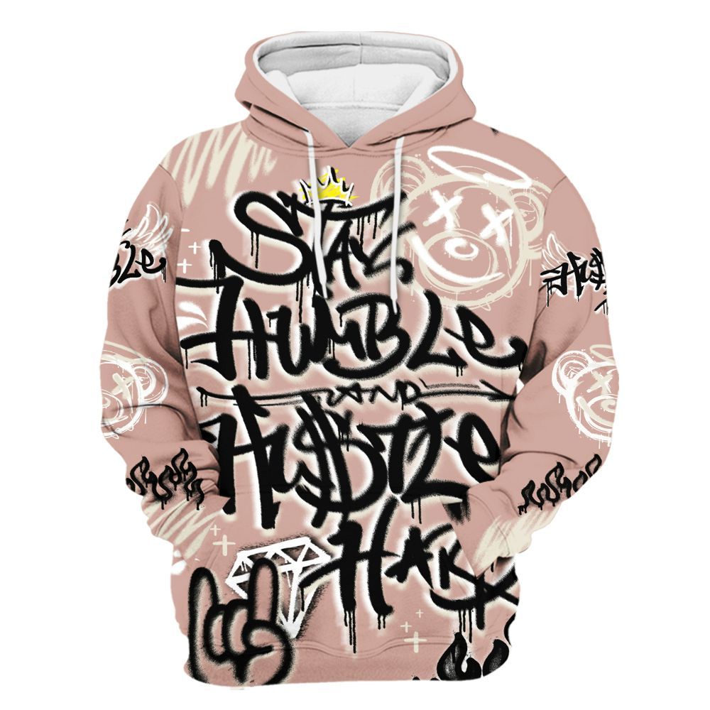 Hoodie To Match Air Force Low 1 Arctic Orange - Humble Drip Streetwear Graffity All Over Print