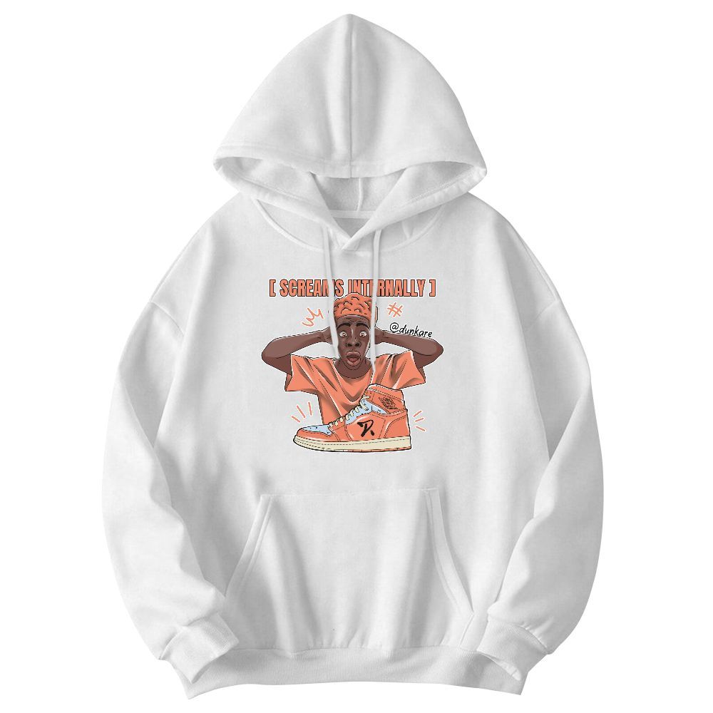 Sweatshirt To Match DJ Khaled Crimson Bliss 5s - Scream Internally Graphic