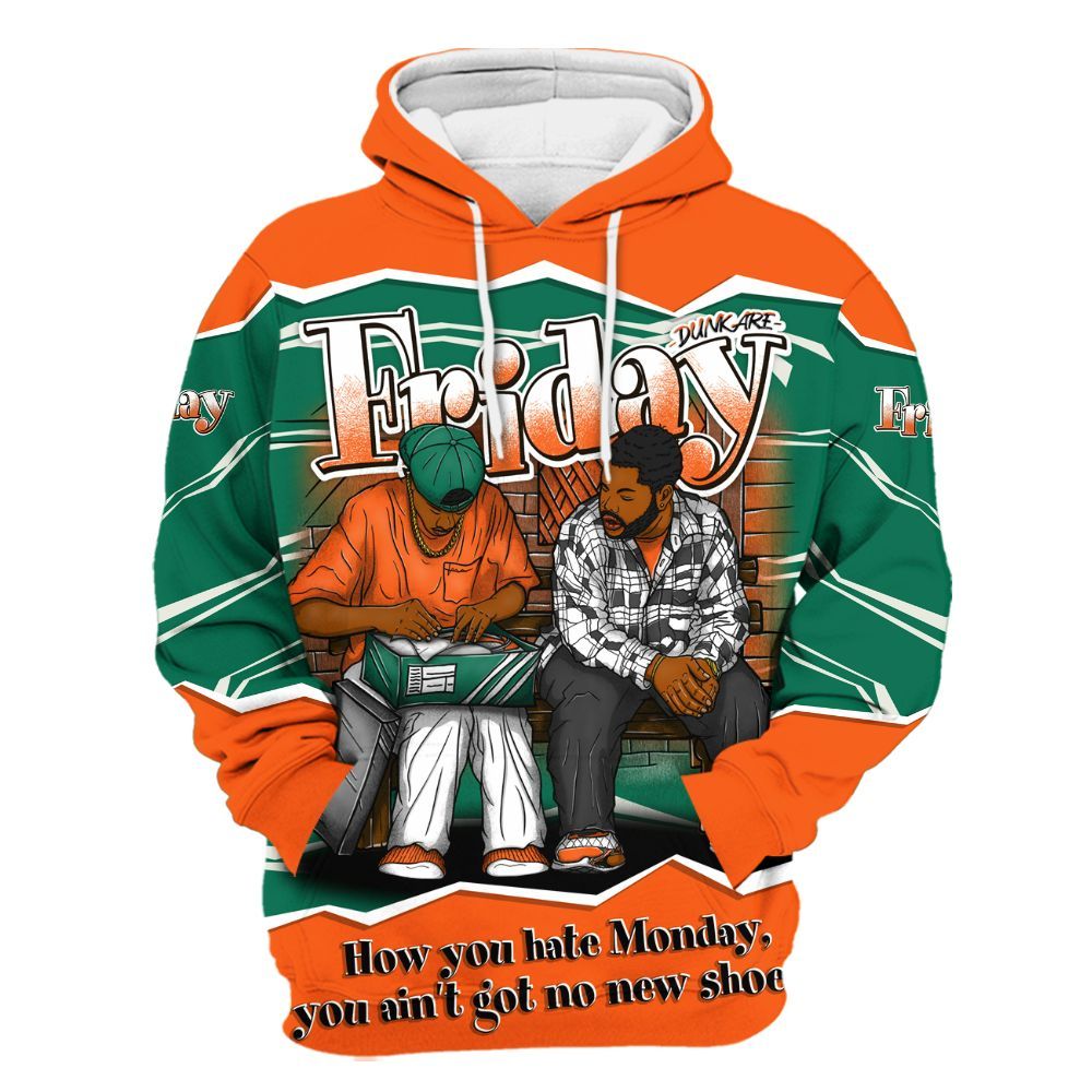 Hoodie To Match SoleFly Sail Gorge Green 3s - Friday Movie 90s TV All Over Print
