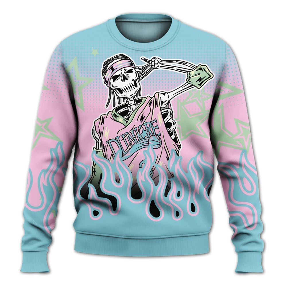 Sweatshirt To Match SB Dunk Low Visty - Allen Answer Unique Fire Custom Name All Over Print