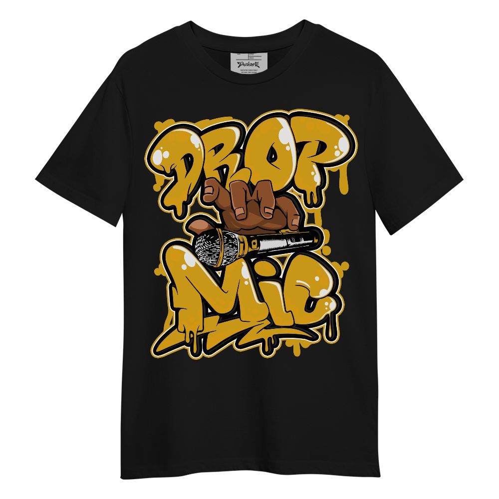 Shirt To Match Vivid Sulfur 4s - Drop Mic Unisex Shirt