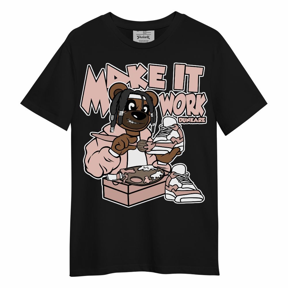 Shirt To Match Low Legend Pink 11s - Pull It Off Bear Unisex Shirt