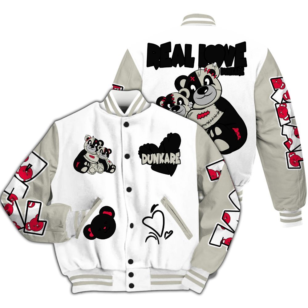 Varsity Jacket To Match Type 39s SOL - Sincere Fondness Bear All Over Print