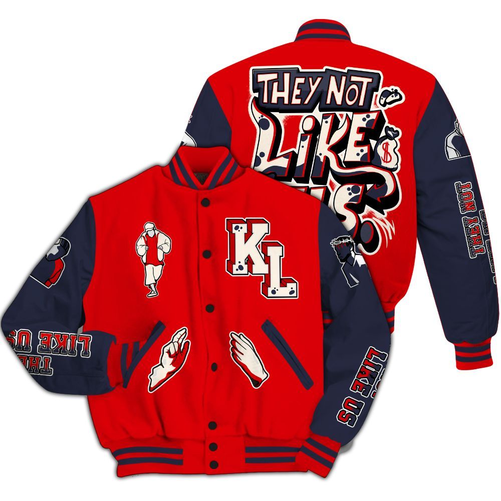 Varsity Jacket To Match Low OG Howard University 1s - Dislike Us Graphic All Over Print
