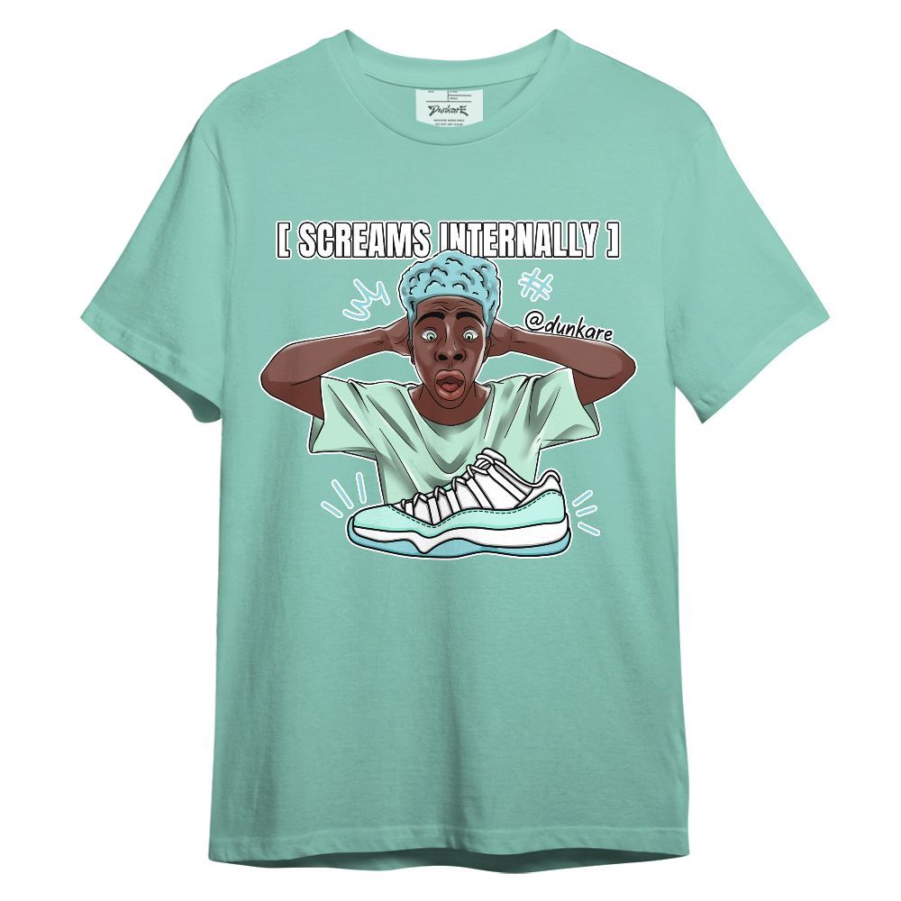 Shirt To Match Retro Low Igloo 11s - Scream Internally Graphic