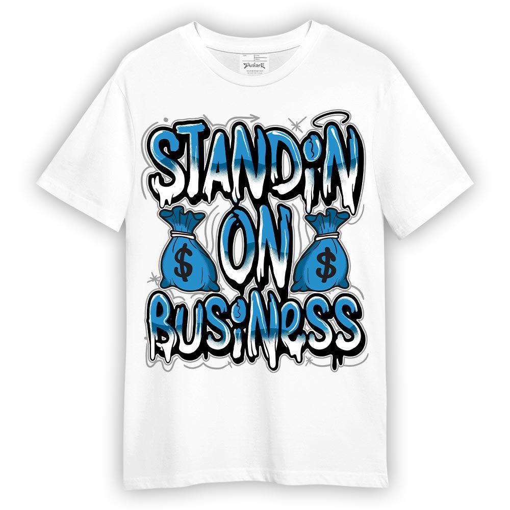 Shirt To Match Powder Blue 9s - Standin' Business Graphic Shirt Unisex
