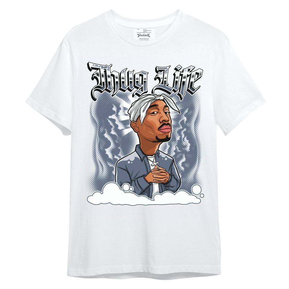 Dunkare Low Diffused Blue 11s Shirt - Like Thug Rapper Shirt Graphic Unisex Shirt