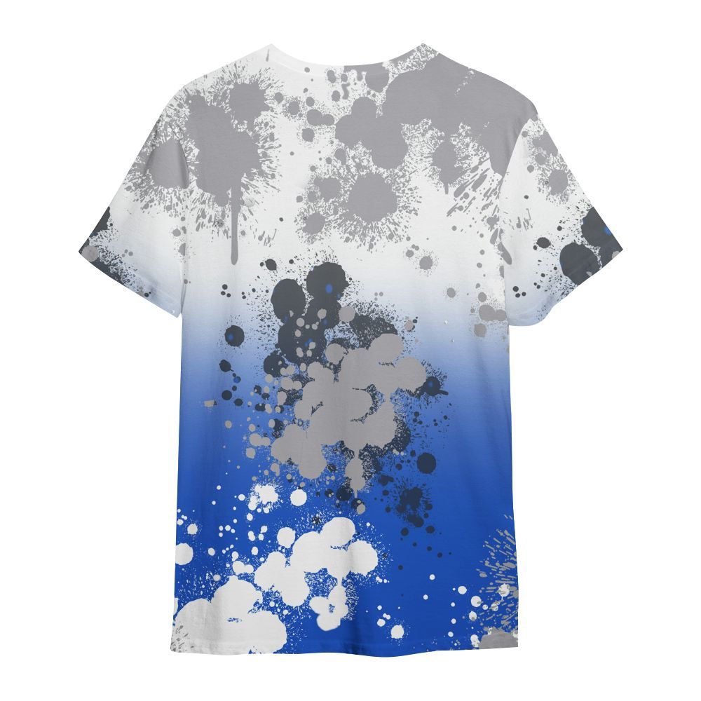 Shirt To Match Retro Stealth 5s - God Blessed Ink Drip All Over Print