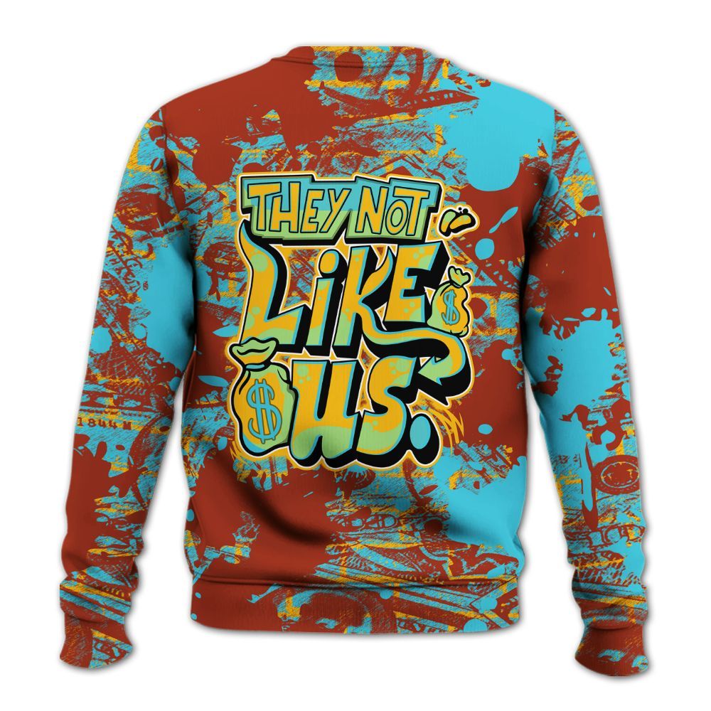 Sweatshirt To Match SB Dunk Di'Orr Greenwood - Dislike Us Graphic Street Art All Over Print