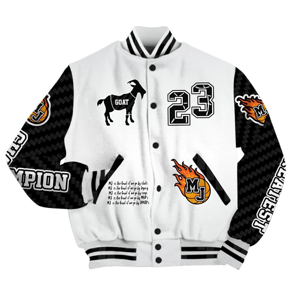 Varsity Jacket To Match Kobe 9 Elite Protro Halo - 23 G.0.A.T Jump Up Basketball All Over Print