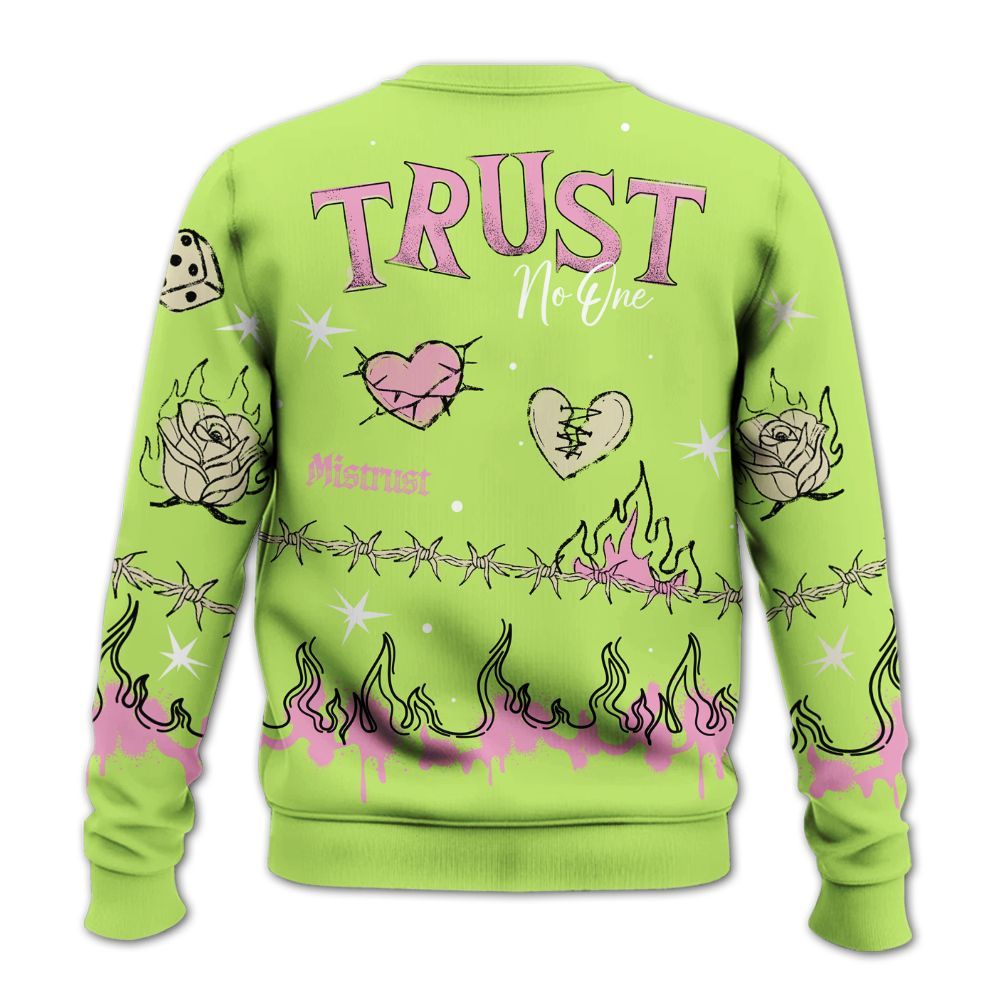 Sweatshirt To Match Jack Black Night Silver - Trust No One Snake-Bite Doodle Crayon All Over Print