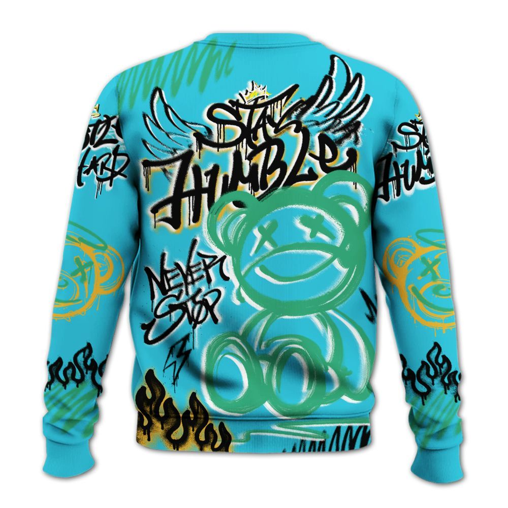 Sweatshirt To Match Dunk Chunky Dunky - Humble Drip Streetwear Graffity All Over Print