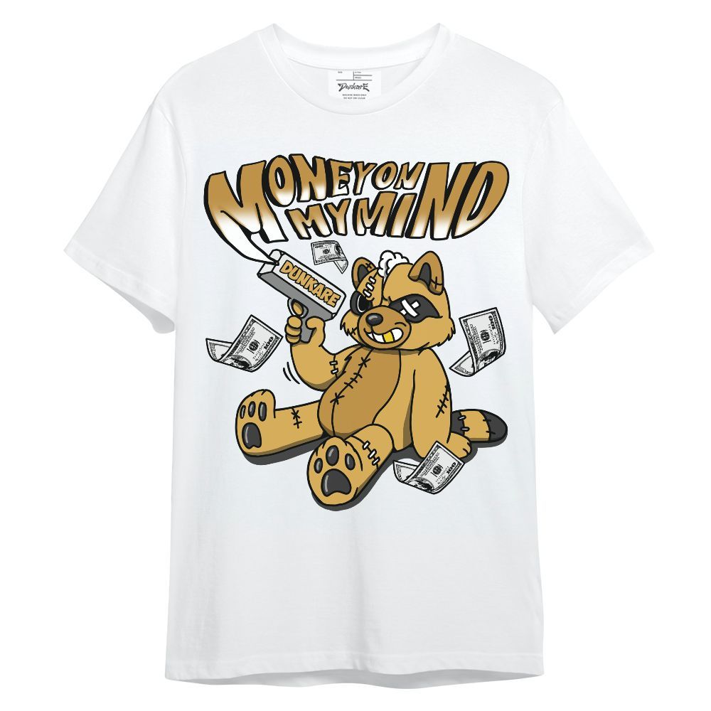 Shirt To Match Retro Light Ginger 14s - Money On My Mind Raccoon Unisex Shirt