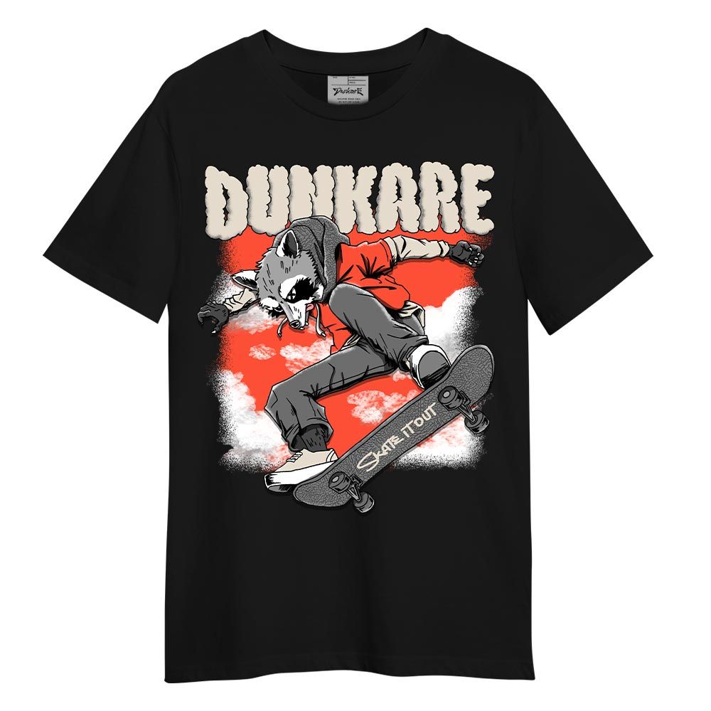 Shirt To Match Georgia Peach 3s T-- Skateboard Raccoon T-Shirt Unisex