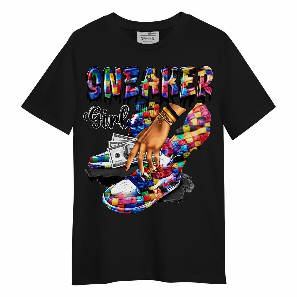 Shirt To Match Air Rainbow Weave - SNEAKER Girl Money Drip Unisex Shirt