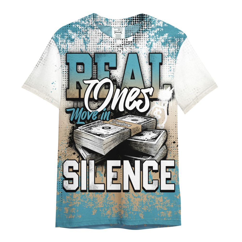 Shirt To Match H-Town 11s - Move In Silence Money Street Retro All Over Print
