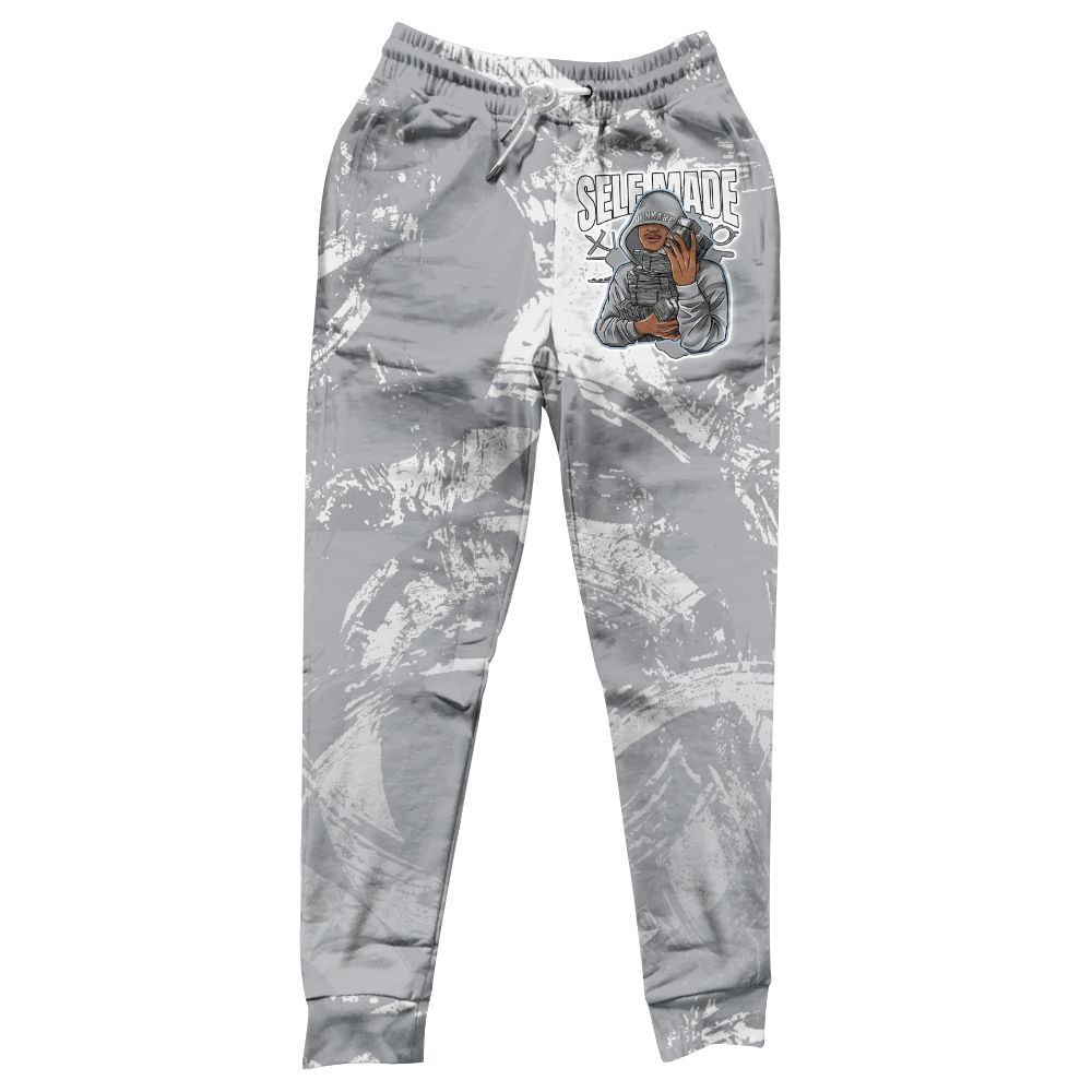Sweatpant To Match Low OG Wolf Grey 1s - Selfmade Unique All Over Print
