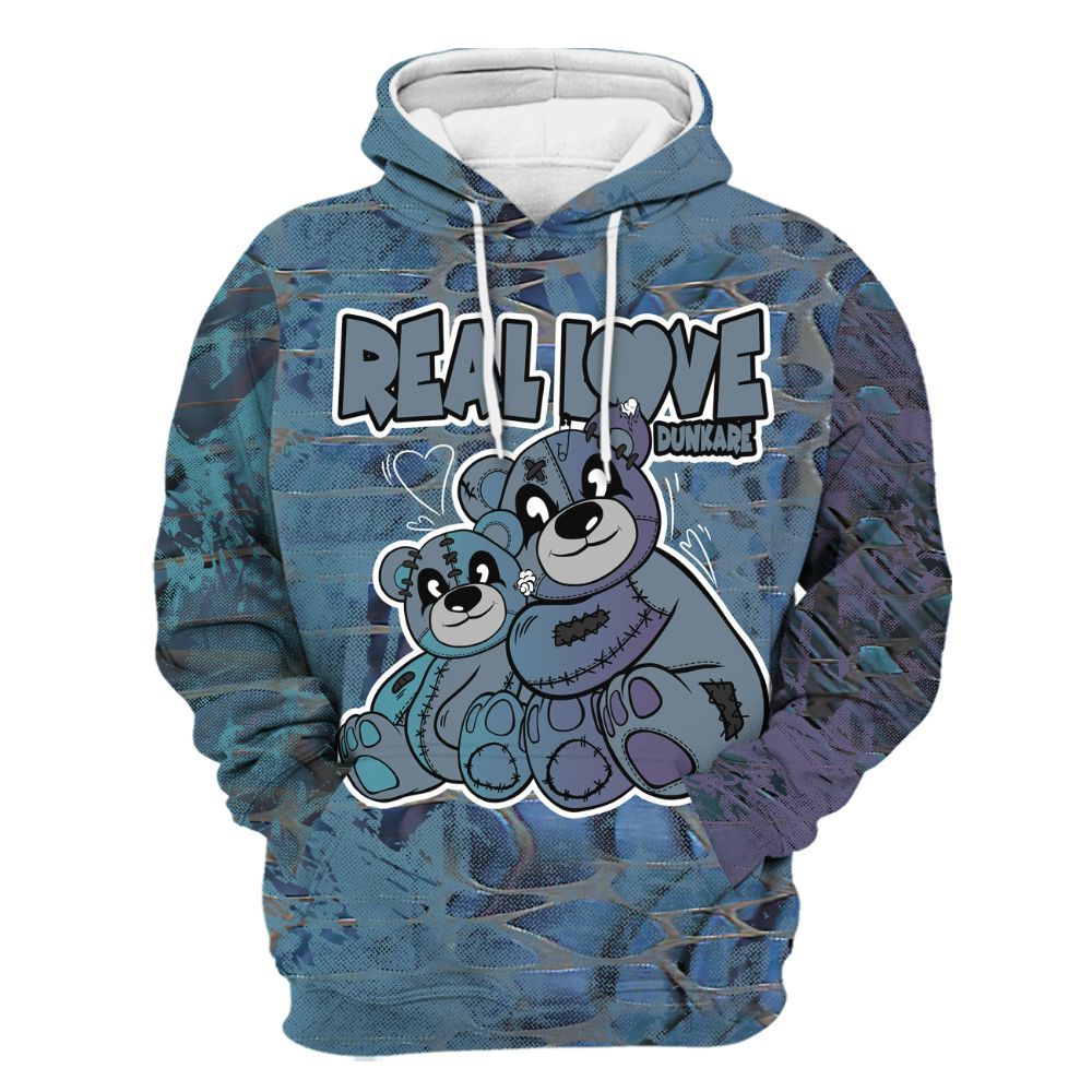 Hoodie To Match Air Foamposite Kazuya Mishima - Sincere Fondness Bear All Over Print