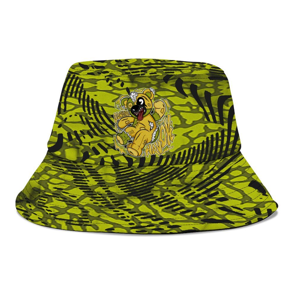 Bucket Hat To Match Dunk Low QS Halloween Skull - Havok Bear Graphic