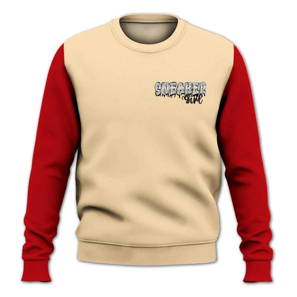 Sweatshirt To Match Dunk Low Strawberry Waffle - Custom Name Sneaker Girl Money All Over Print