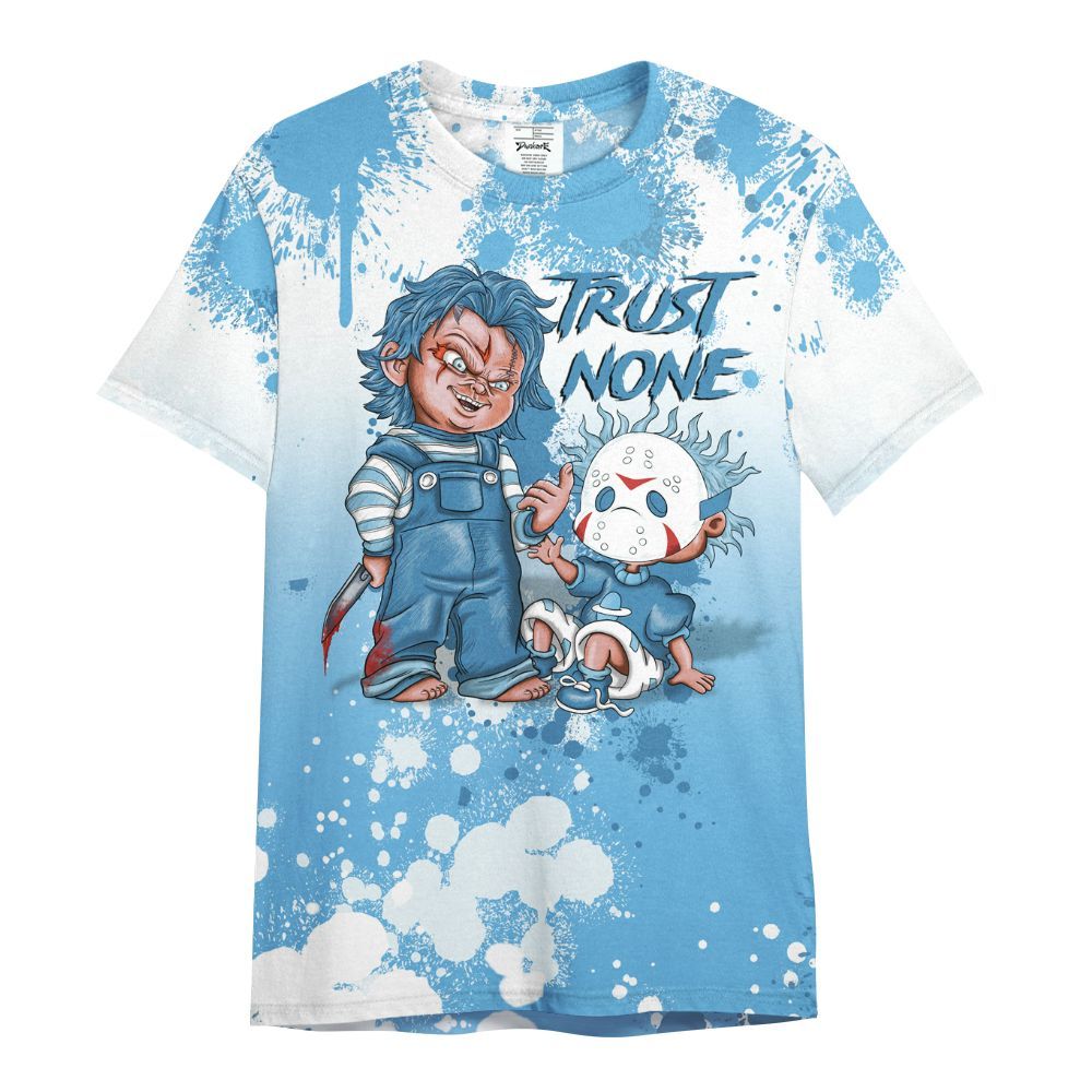 Shirt To Match Melo 12s - Trust No One Scary All Over Print