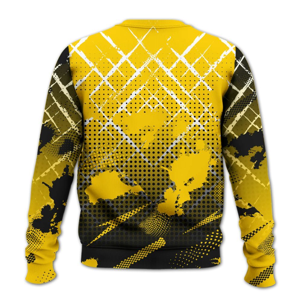 Sweatshirt To Match Corteiz Air Max 95 Tour Yellow - Halftone Stand Business Dripping All Over Print