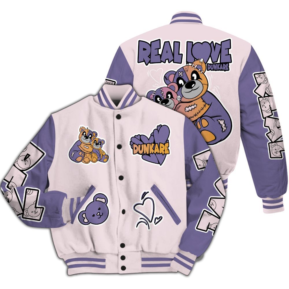 Varsity Jacket To Match Book Sunrise 1s - Sincere Fondness Bear All Over Print