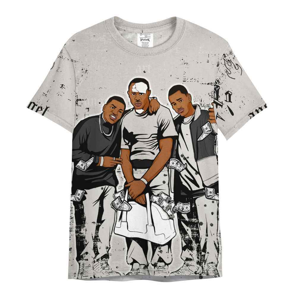 Shirt To Match The Classic 40s - Paid In Full Money All Over Print