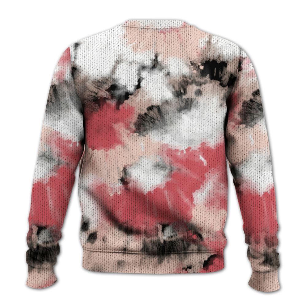 Sweater To Match Washed Coral 2s Shirt, Tie Dye FK Around Find Out Graphic