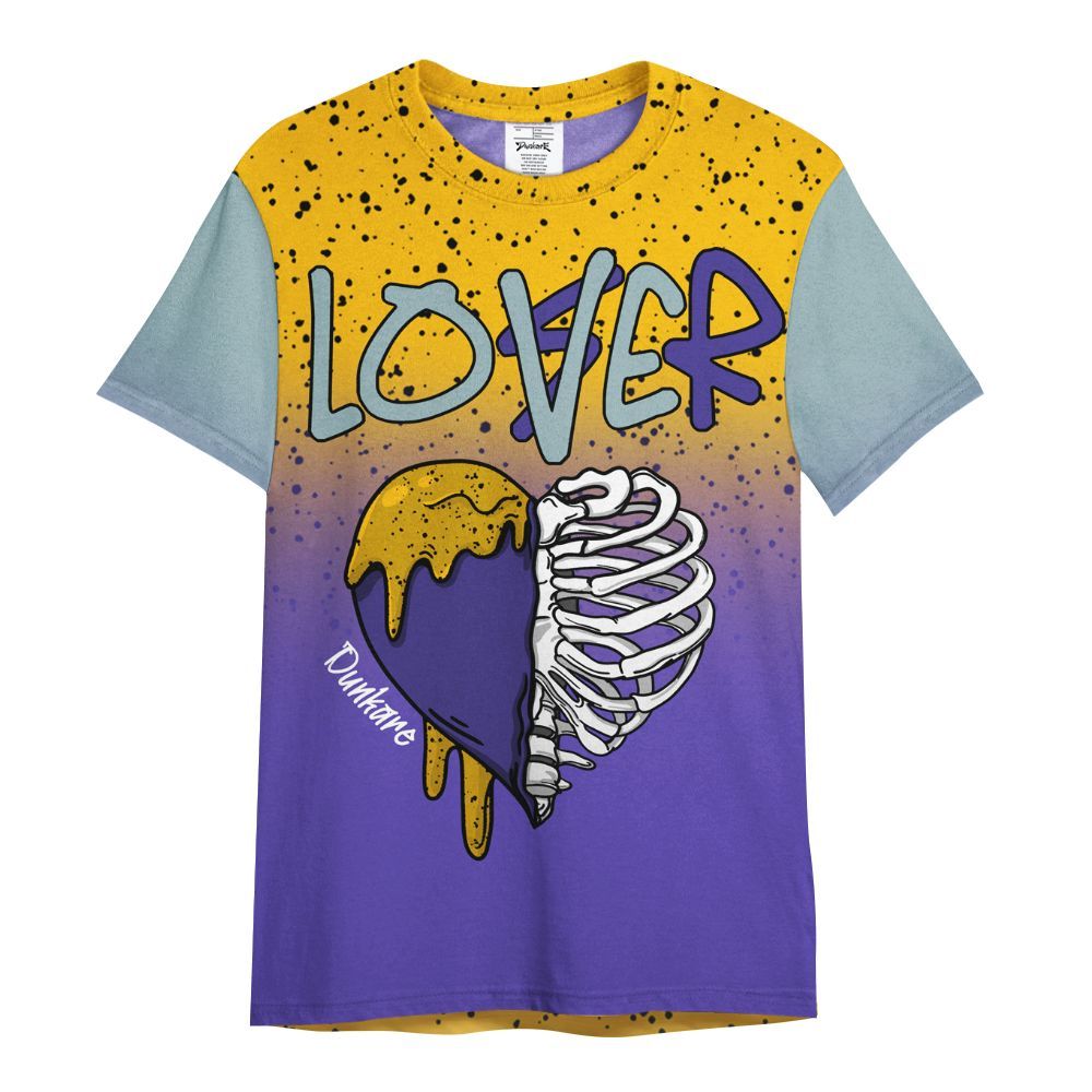 Shirt To Match Imperial Purple 4s - Loser Lover Dripping All Over Print