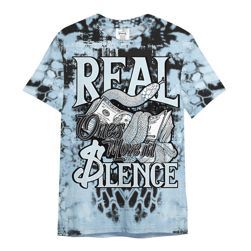 Shirt To Match Foamposite One Psychic Blue - Snake Move In Silence All Over Print